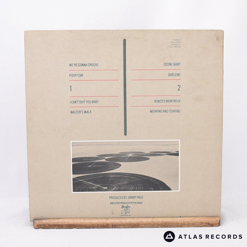 Led Zeppelin - Coda - Embossed Sleeve First Press A2 B LP Vinyl Record - EX/VG+