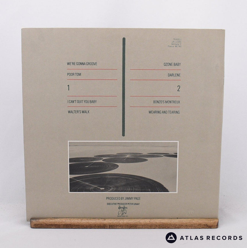 Led Zeppelin - Coda - Embossed Sleeve A2 B LP Vinyl Record - EX/VG+