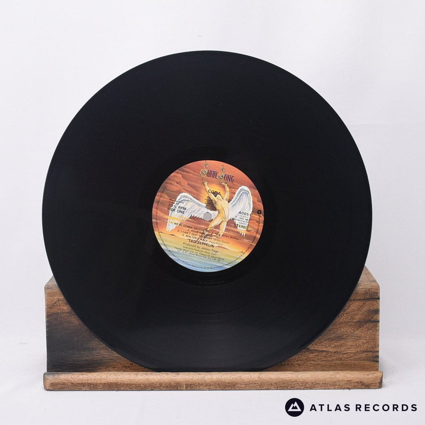 Led Zeppelin - Coda - Embossed Sleeve A2 B LP Vinyl Record - EX/EX