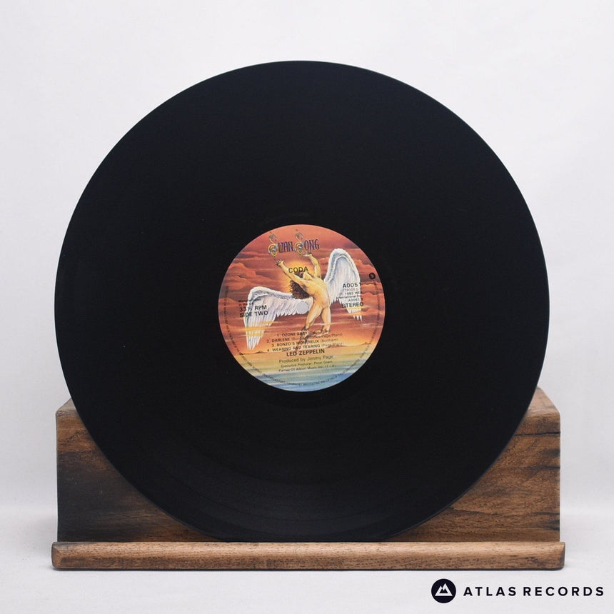Led Zeppelin - Coda - Embossed Sleeve Gatefold A2 B LP Vinyl Record - VG+/EX