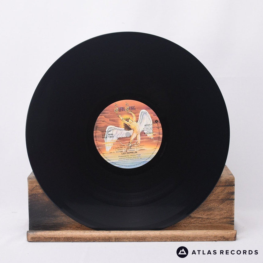 Led Zeppelin - Coda - Embossed Sleeve A2 B LP Vinyl Record - EX/EX