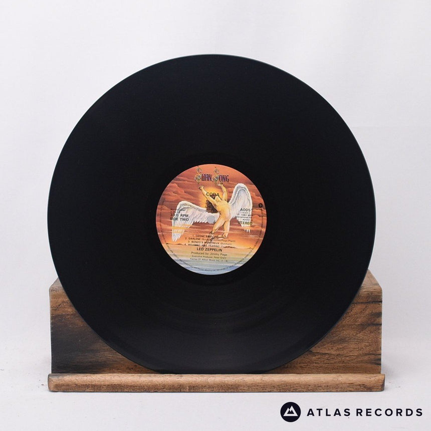 Led Zeppelin - Coda - Embossed Sleeve A2 B LP Vinyl Record - EX/EX