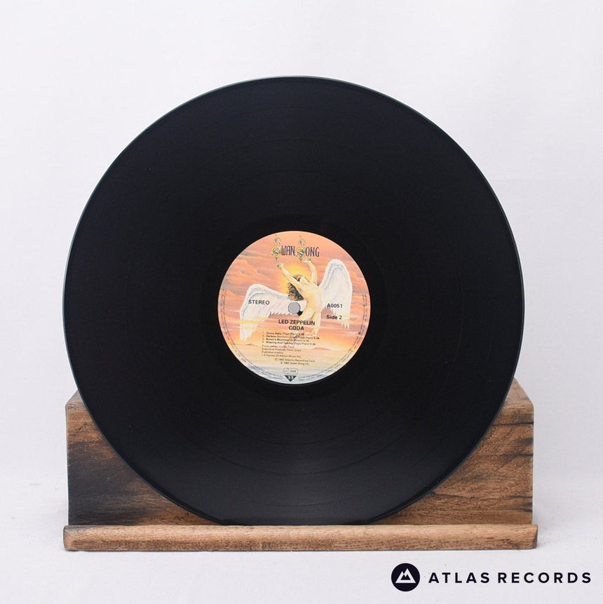 Led Zeppelin - Coda - Embossed Sleeve Gatefold LP Vinyl Record - EX/EX