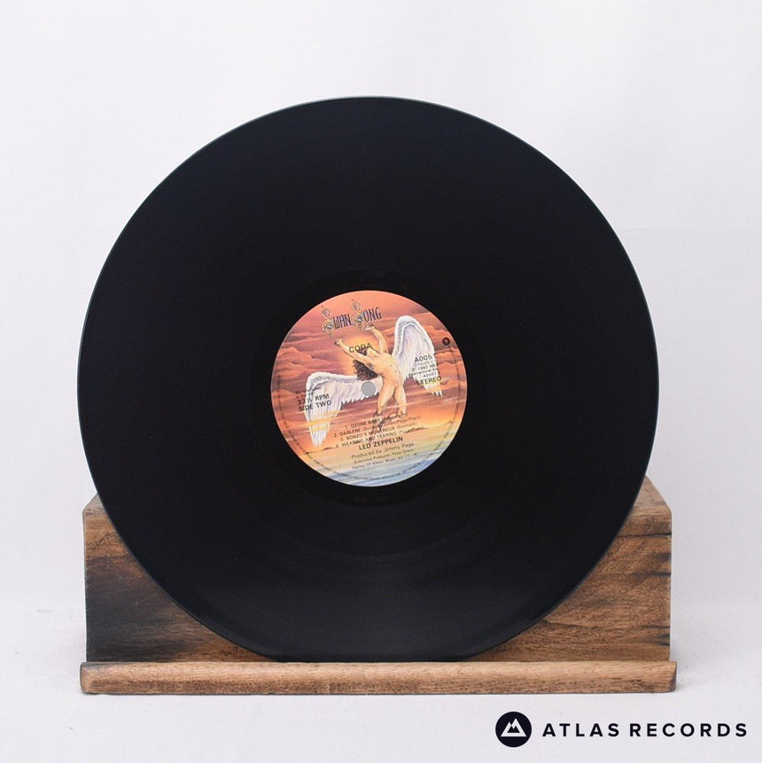 Led Zeppelin - Coda - Embossed Sleeve A2 B LP Vinyl Record - NM/EX