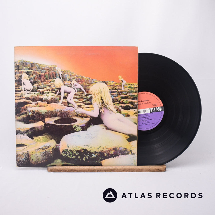 Led Zeppelin House Of The Holy LP Vinyl Record - Front Cover & Record