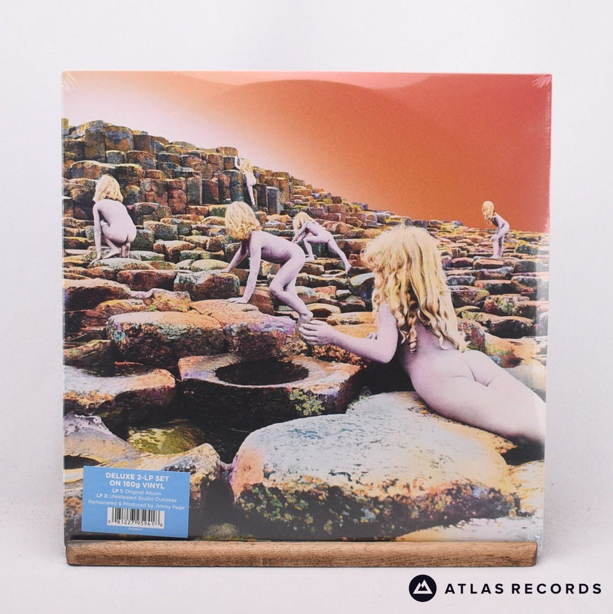 Led Zeppelin Houses Of The Holy 2 x LP Vinyl Record - Front Cover & Record