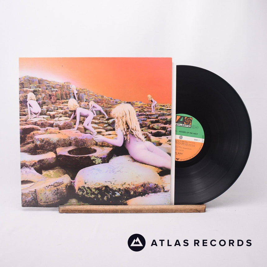 Led Zeppelin Houses Of The Holy LP Vinyl Record - Front Cover & Record