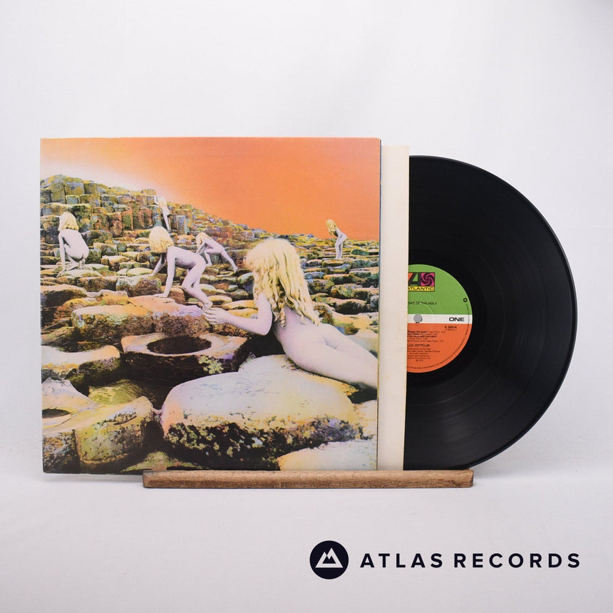 Led Zeppelin Houses Of The Holy LP Vinyl Record - Front Cover & Record