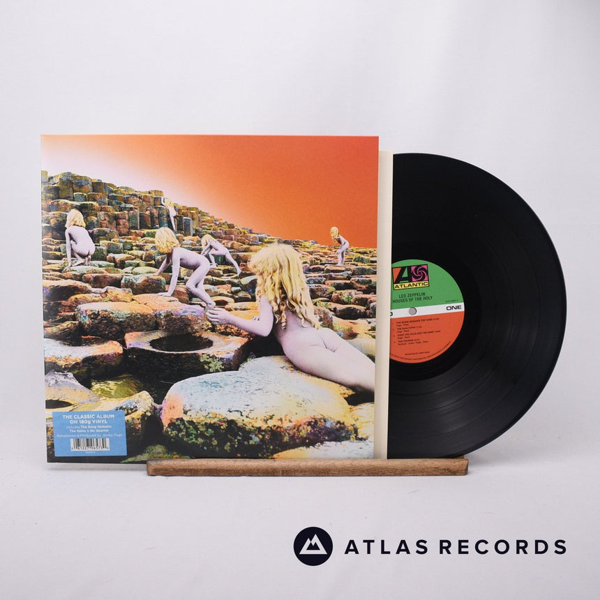 Led Zeppelin Houses Of The Holy LP Vinyl Record - Front Cover & Record
