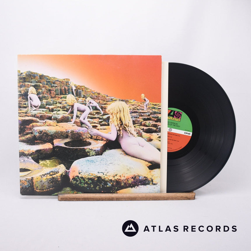 Led Zeppelin Houses Of The Holy LP Vinyl Record - Front Cover & Record