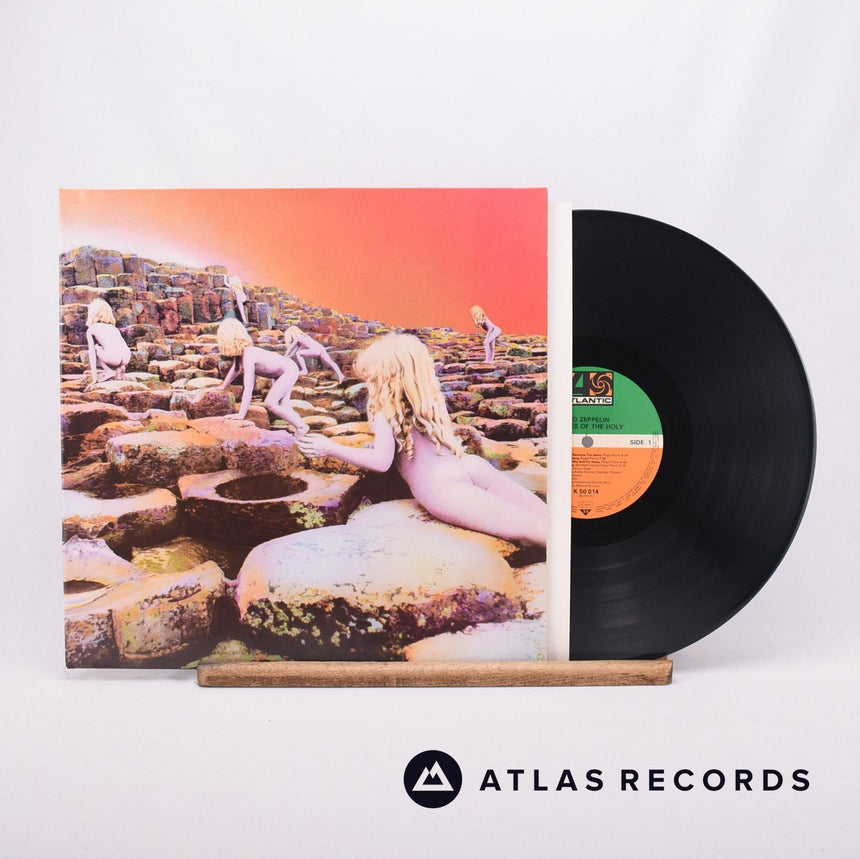 Led Zeppelin Houses Of The Holy LP Vinyl Record - Front Cover & Record