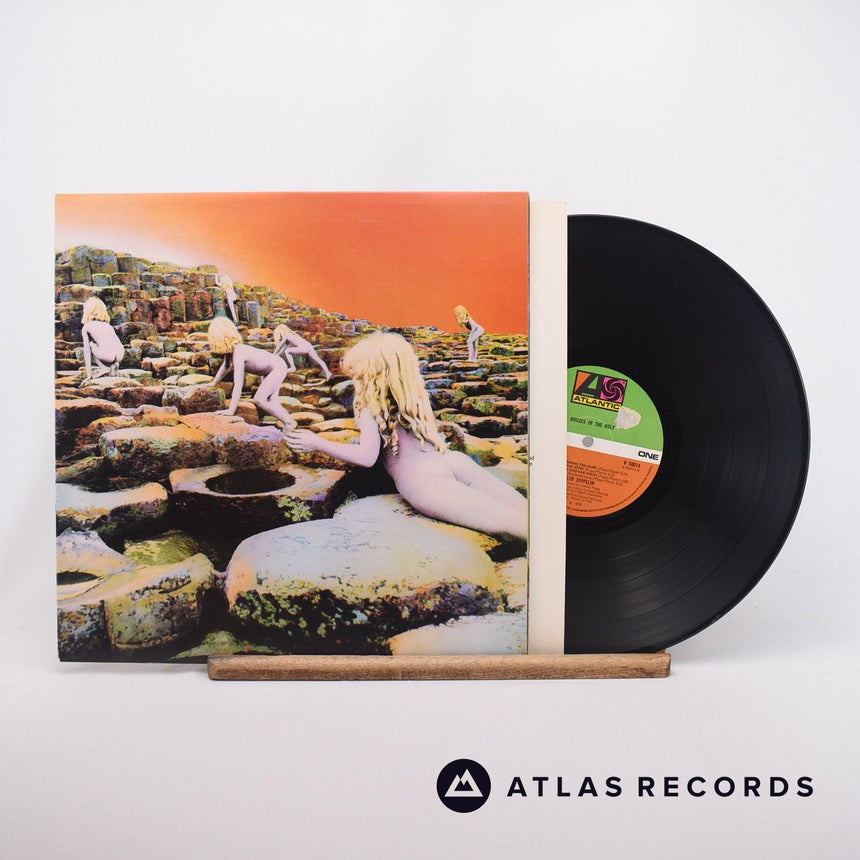 Led Zeppelin Houses Of The Holy LP Vinyl Record - Front Cover & Record