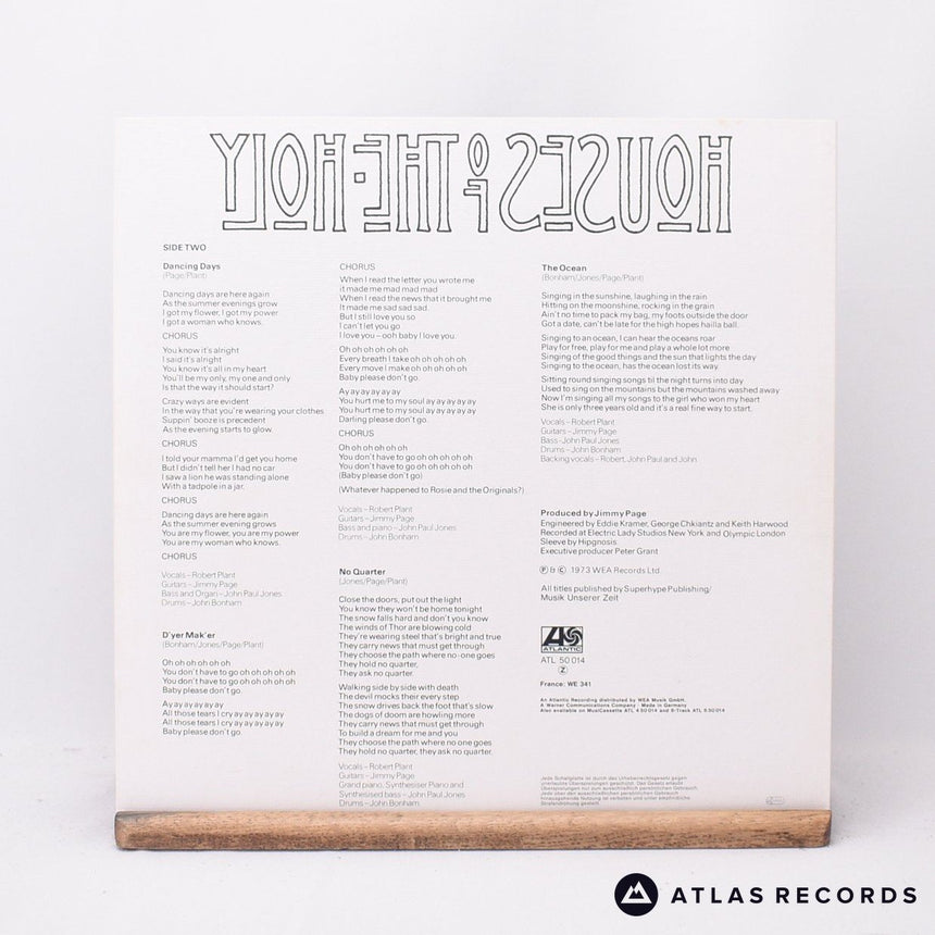 Led Zeppelin - Houses Of The Holy - Reissue A2 B3 LP Vinyl Record - NM/NM