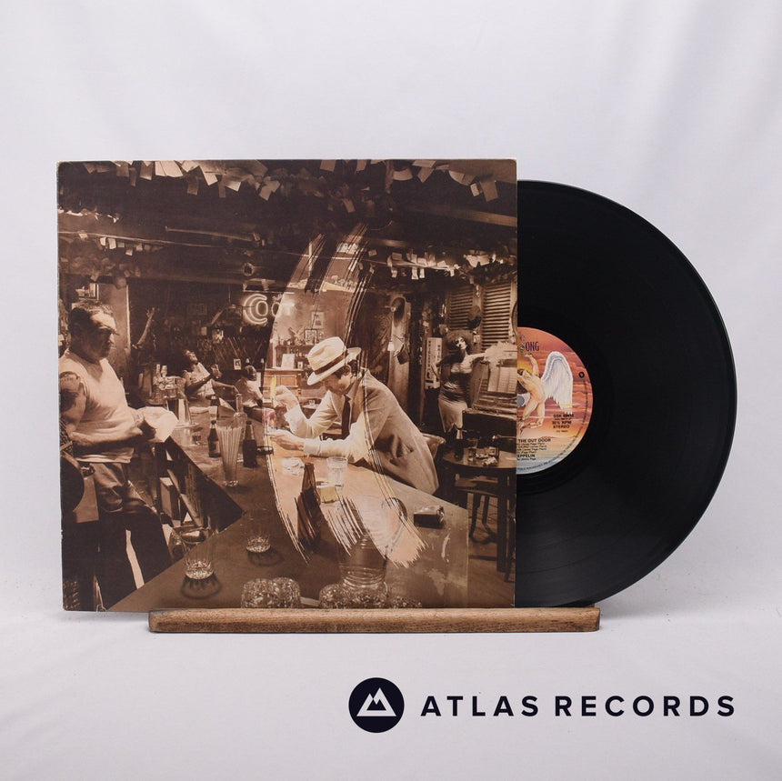 Led Zeppelin In Through The Out Door LP Vinyl Record - Front Cover & Record