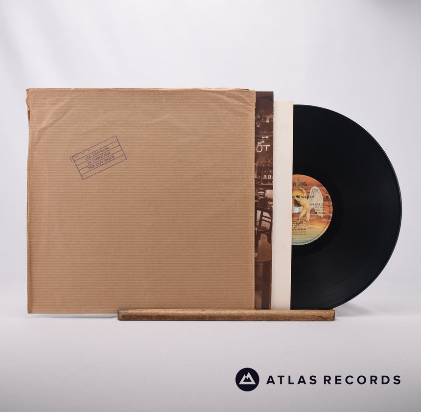 Led Zeppelin In Through The Out Door LP Vinyl Record - Front Cover & Record