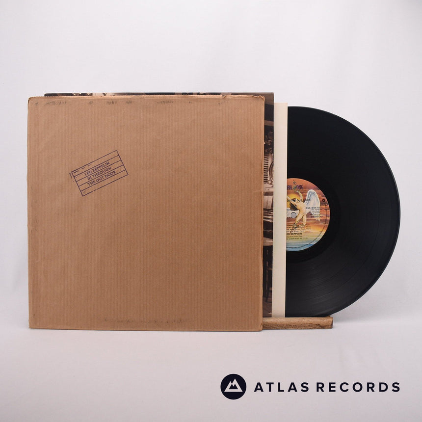 Led Zeppelin In Through The Out Door LP Vinyl Record - Front Cover & Record