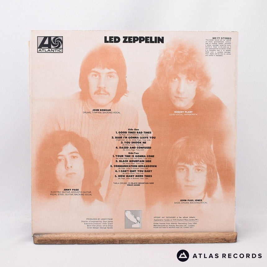 Led Zeppelin - Led Zeppelin - A//1 B▽4 LP Vinyl Record - EX/EX