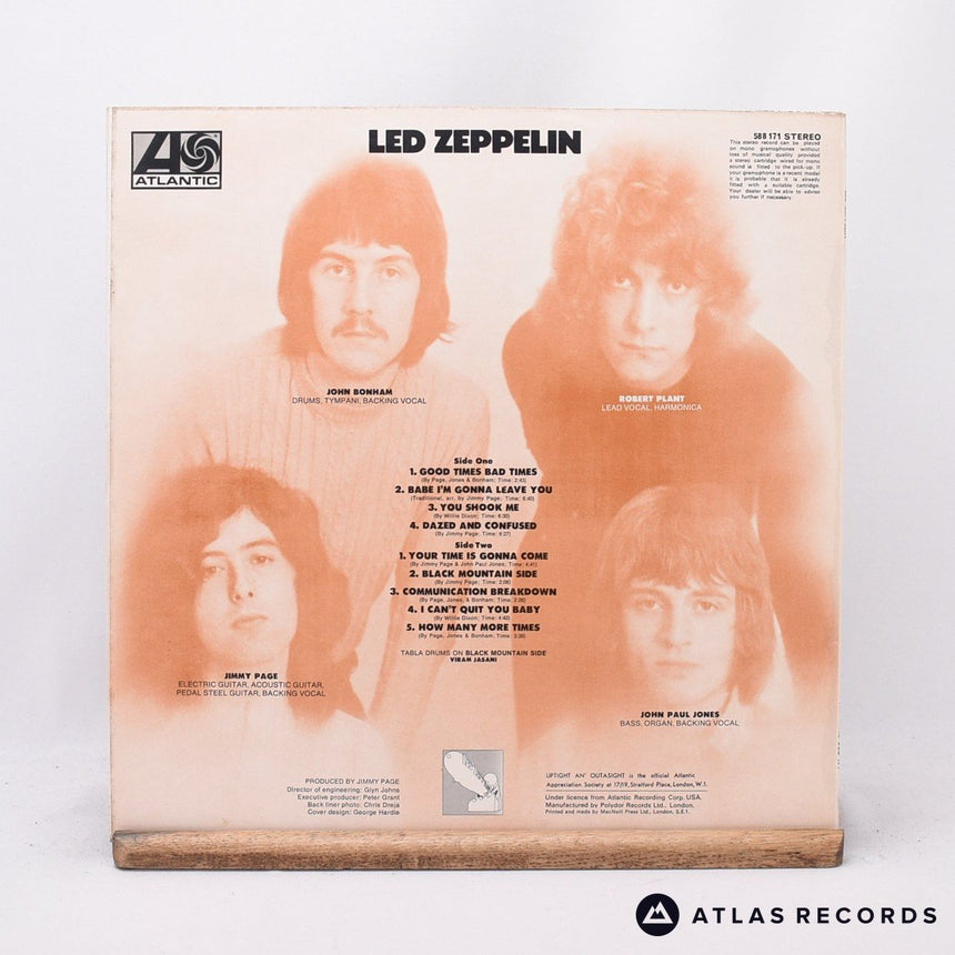 Led Zeppelin - Led Zeppelin - Repress A//1 B ▽ 4 LP Vinyl Record - EX/VG+
