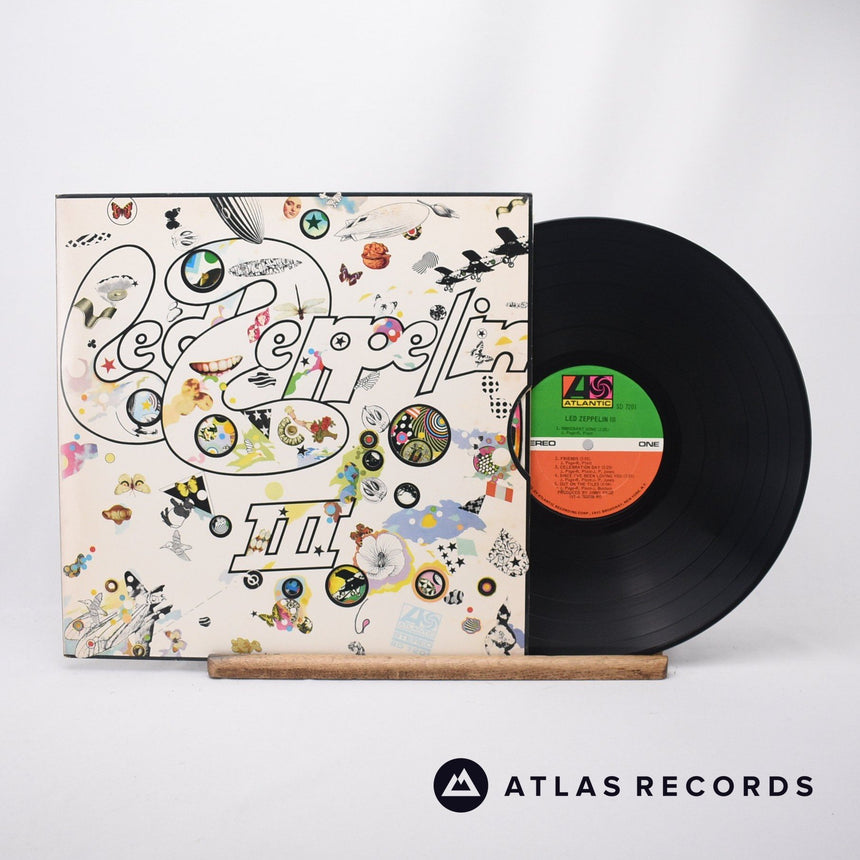 Led Zeppelin Led Zeppelin III LP Vinyl Record - Front Cover & Record