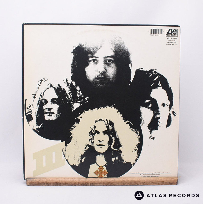 Led Zeppelin - Led Zeppelin III - Die-Cut Sleeve Embossed Sleeve LP Vinyl Record