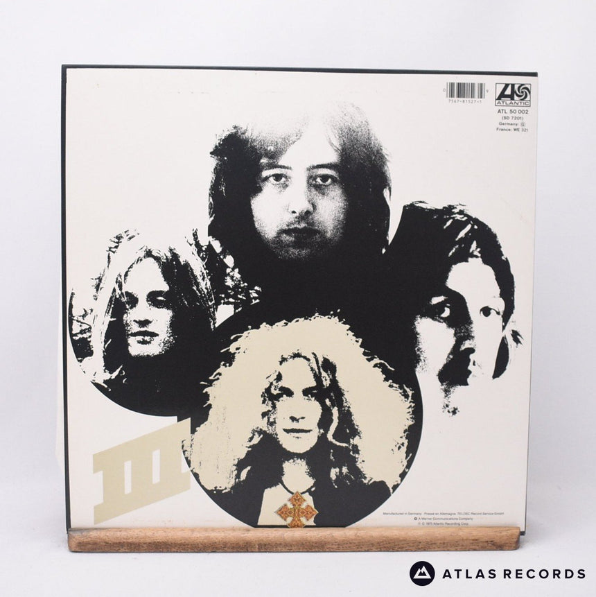 Led Zeppelin - Led Zeppelin III - Die-Cut Sleeve A3 B4 LP Vinyl Record - EX/EX