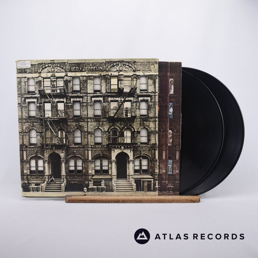 Led Zeppelin Physical Graffiti 2 x LP Vinyl Record - Front Cover & Record