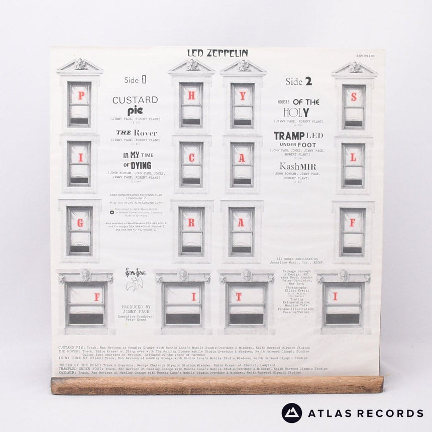 Led Zeppelin - Physical Graffiti - Die-Cut Sleeve 2 x LP Vinyl Record - VG+/EX