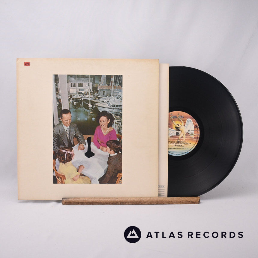 Led Zeppelin Presence LP Vinyl Record - Front Cover & Record