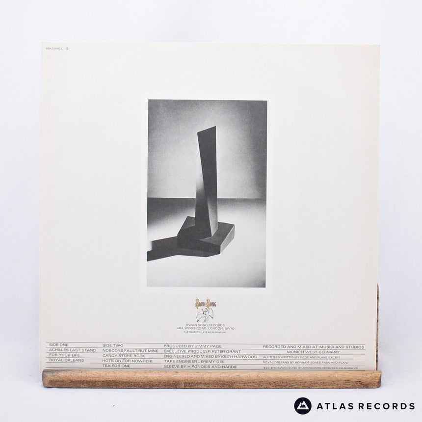 Led Zeppelin - Presence - Embossed Sleeve A1 B2 LP Vinyl Record - VG+/EX