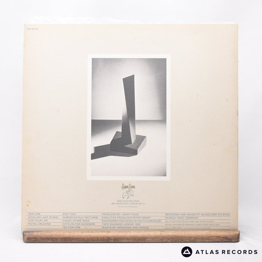 Led Zeppelin - Presence - Ressiue Gatefold A4 B2 LP Vinyl Record - VG+/EX