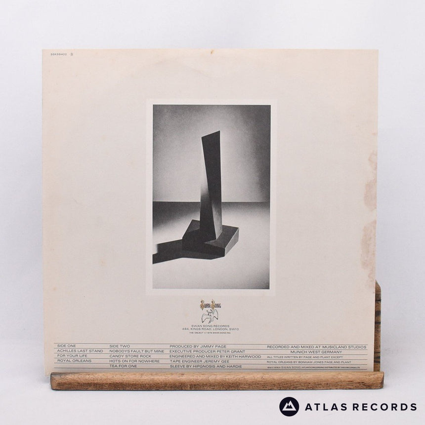 Led Zeppelin - Presence - Embossed Sleeve A2 B2 LP Vinyl Record - VG+/VG+