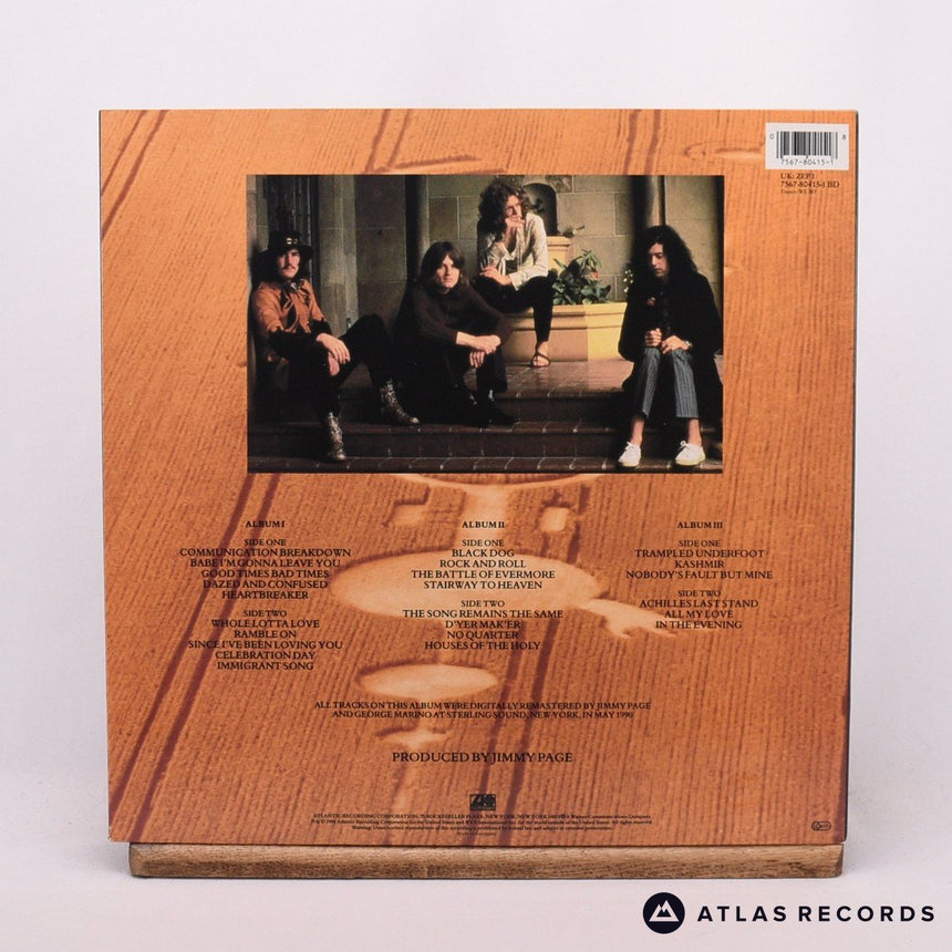 Led Zeppelin - Remasters - Remastered Tri-Fold 3 x LP Vinyl Record - EX/NM