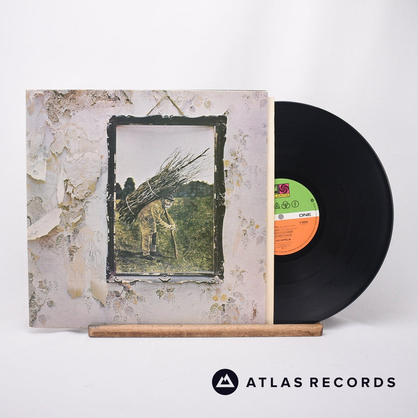 Led Zeppelin Untitled LP Vinyl Record - Front Cover & Record