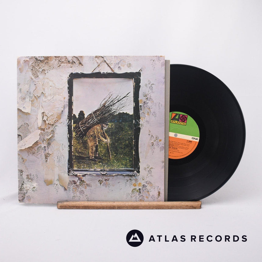 Led Zeppelin Untitled LP Vinyl Record - Front Cover & Record