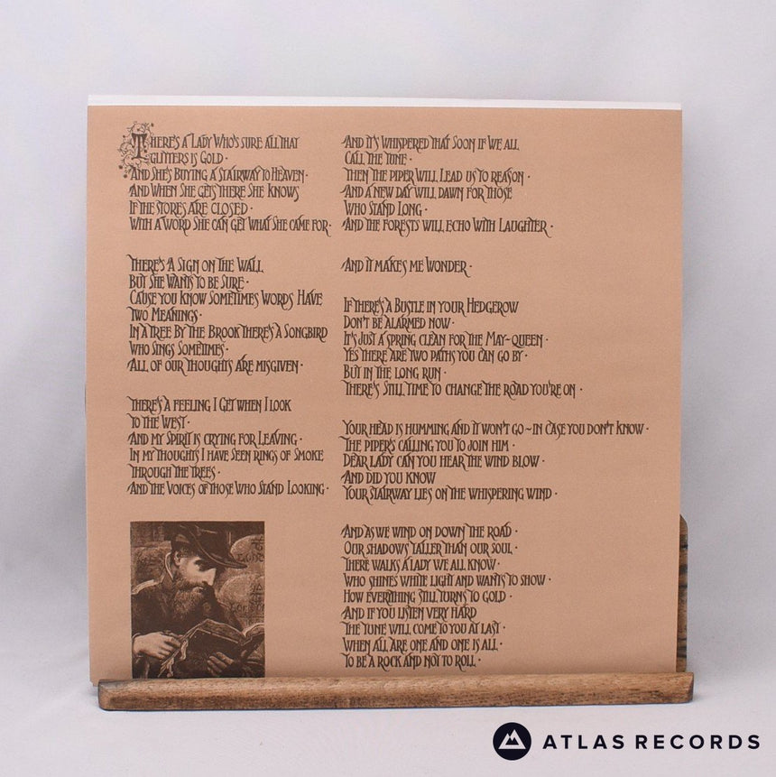 Led Zeppelin - Untitled - 200G Postcard Reissue -A -B LP Vinyl Record - NM/VG