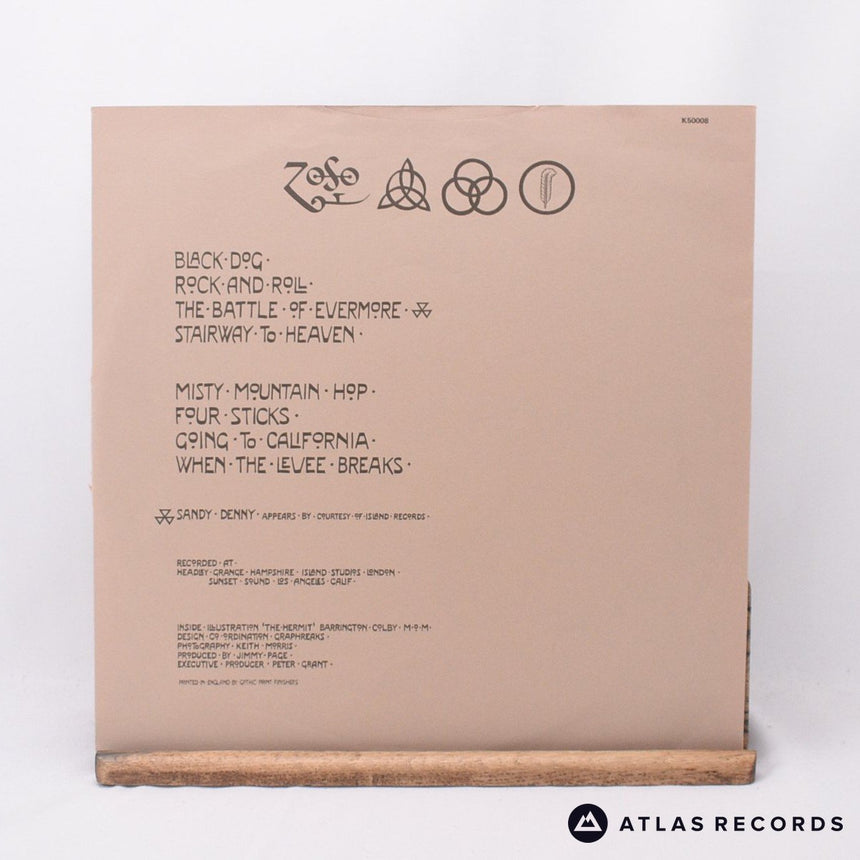 Led Zeppelin - Untitled - Reissue Gatefold A2 B2 LP Vinyl Record - EX/VG+