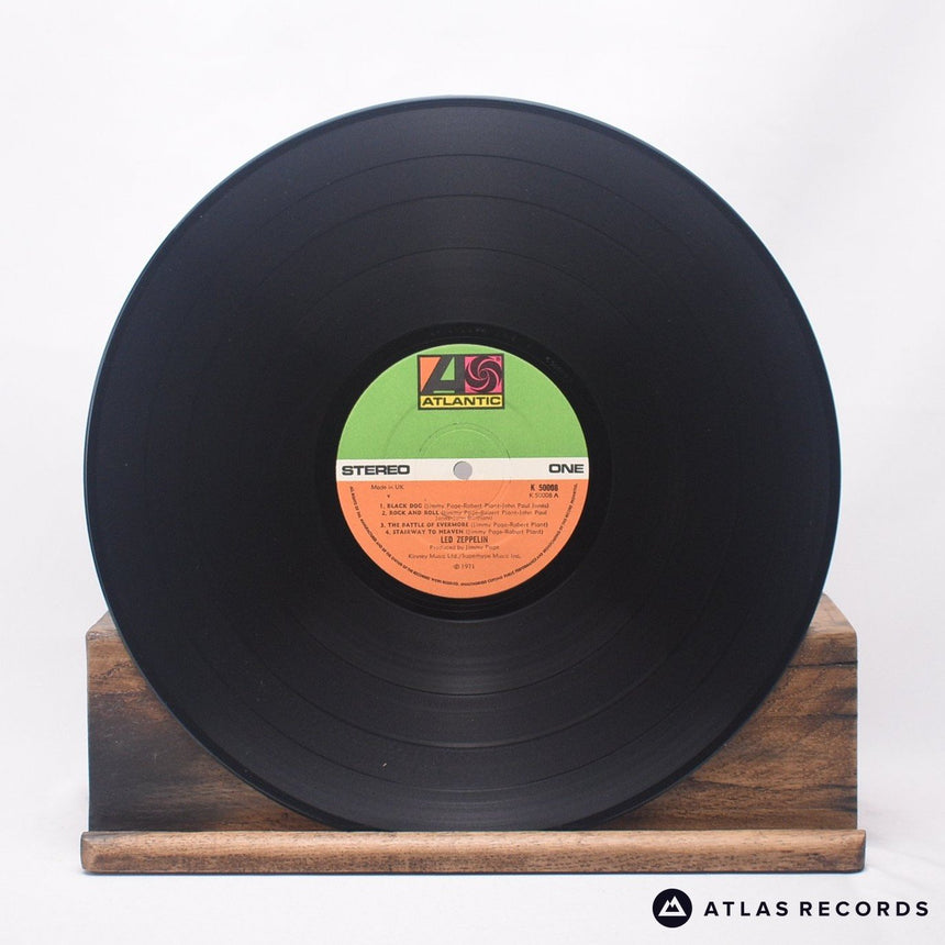Led Zeppelin - Untitled - Misprint A//3 B//4 PECKO DUCK LP Vinyl Record - VG+/EX