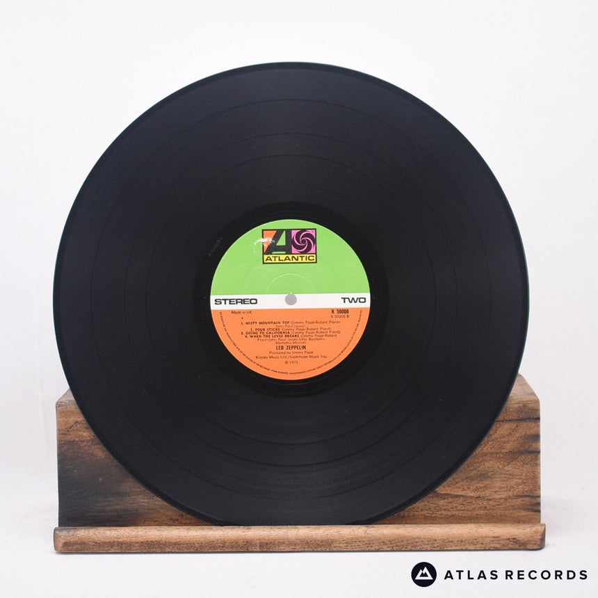 Led Zeppelin - Untitled - Misprint A//3 B//4 LP Vinyl Record - EX/EX