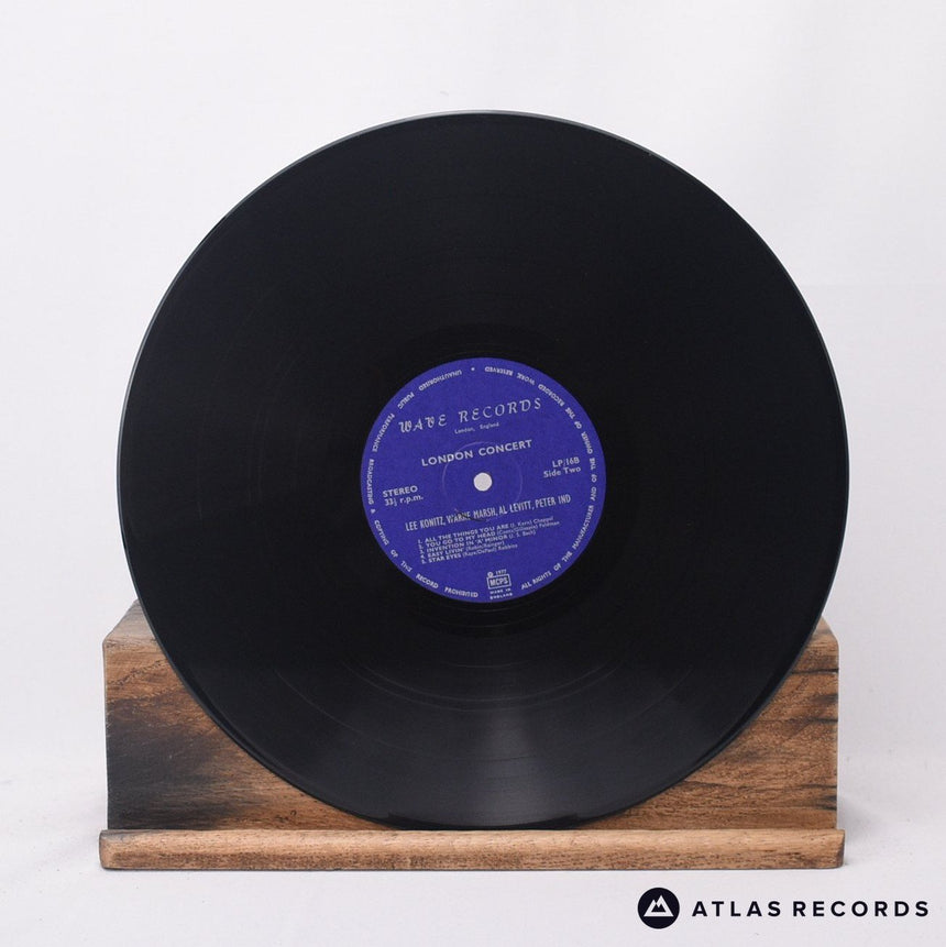 Lee Konitz - London Concert - A1 B1 LP Vinyl Record - EX/EX