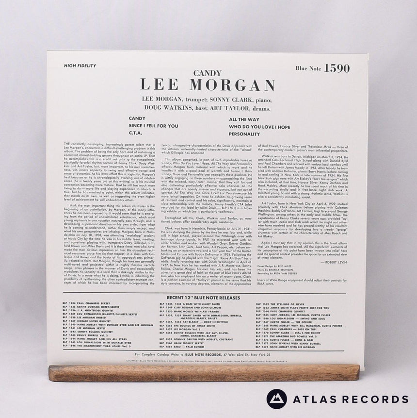 Lee Morgan - Candy - 200G Reissue Mono Quiex LP Vinyl Record - NM/EX
