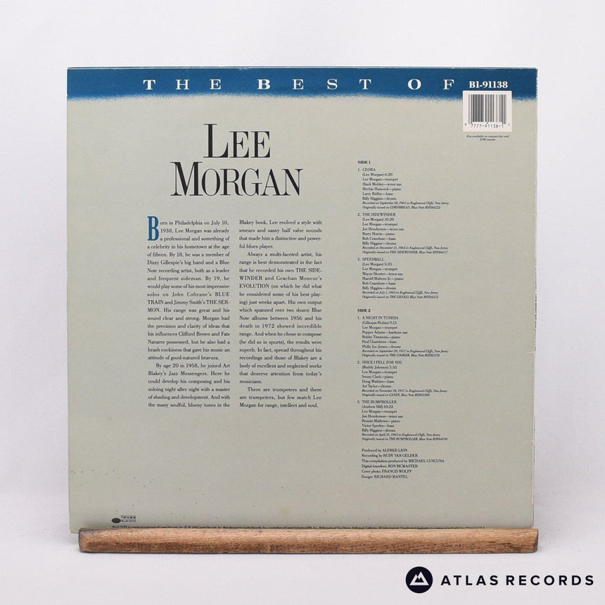 Lee Morgan - The Best Of Lee Morgan - LP Vinyl Record - EX/EX