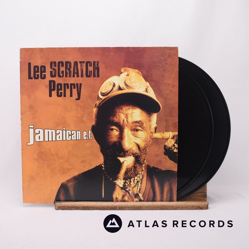 Lee Perry Jamaican E.T. 2 x LP Vinyl Record - Front Cover & Record