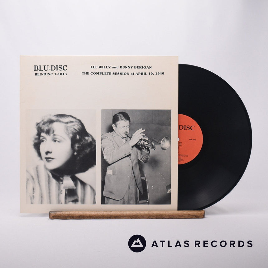 Lee Wiley The Complete Session Of April 10, 1940 LP Vinyl Record - Front Cover & Record