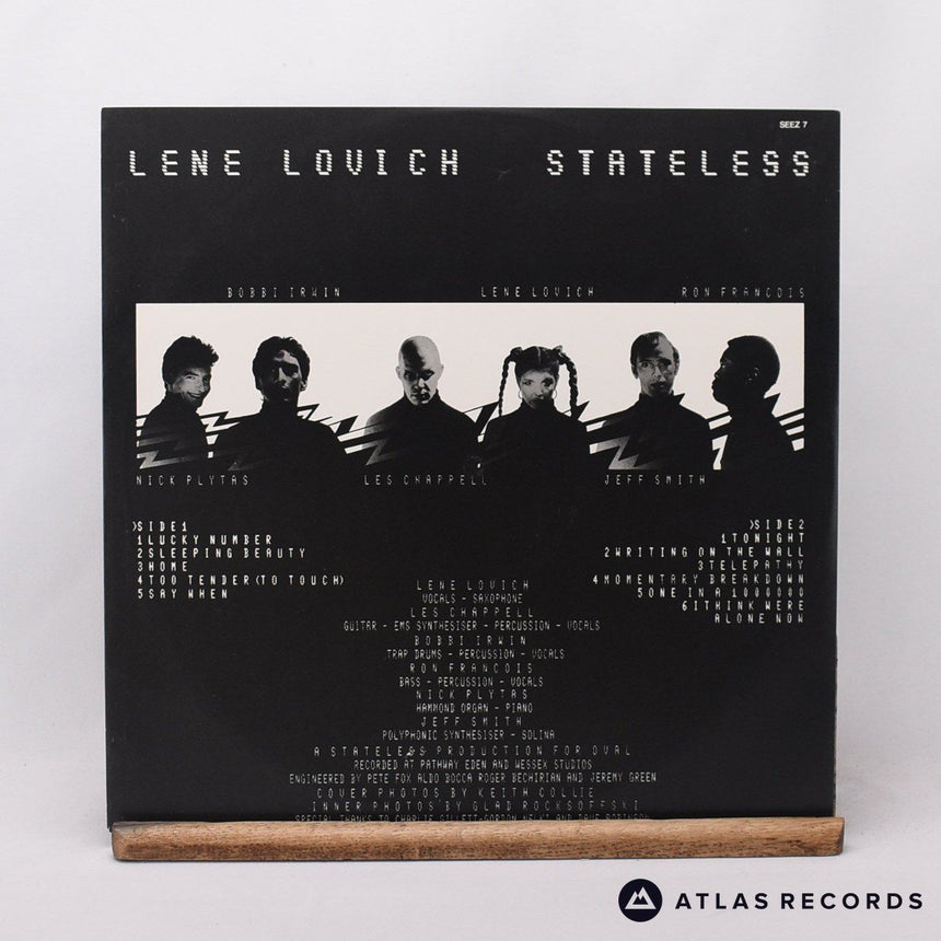 Lene Lovich - Stateless - LP Vinyl Record - VG+/VG+