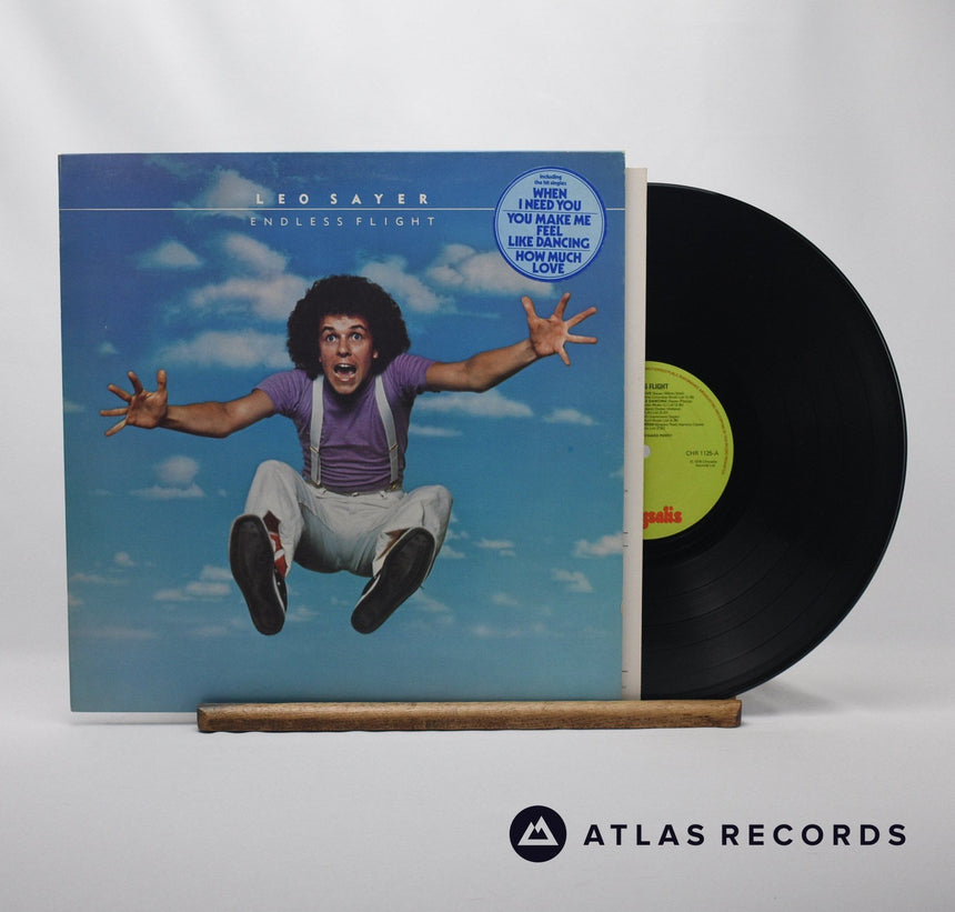 Leo Sayer Endless Flight LP Vinyl Record - Front Cover & Record