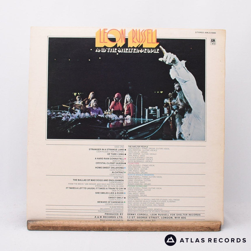 Leon Russell - Leon Russell And The Shelter People - LP Vinyl Record - VG+/EX