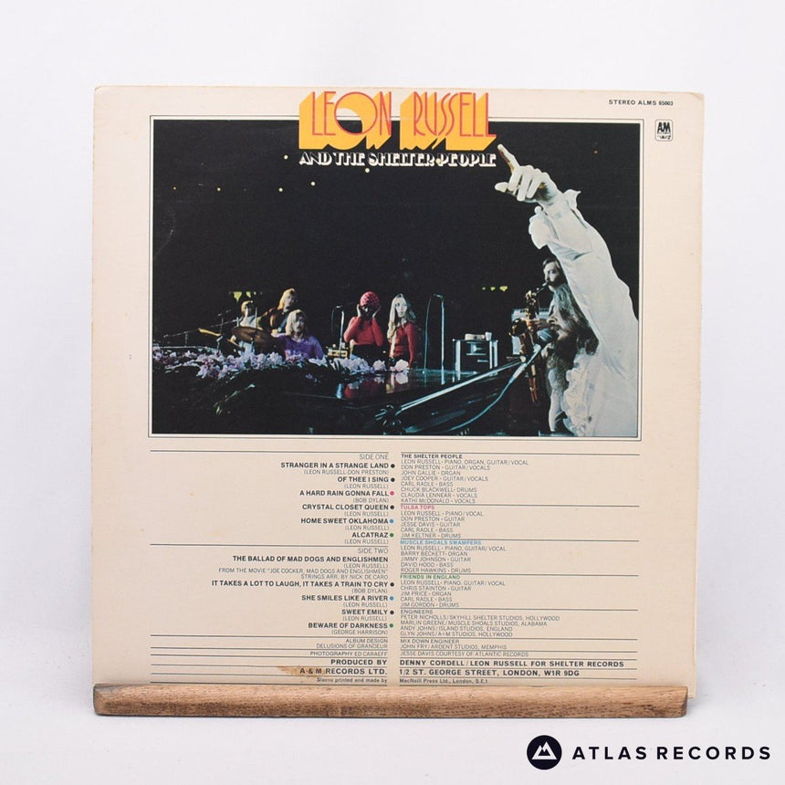 Leon Russell - Leon Russell And The Shelter People - LP Vinyl Record - VG+/EX