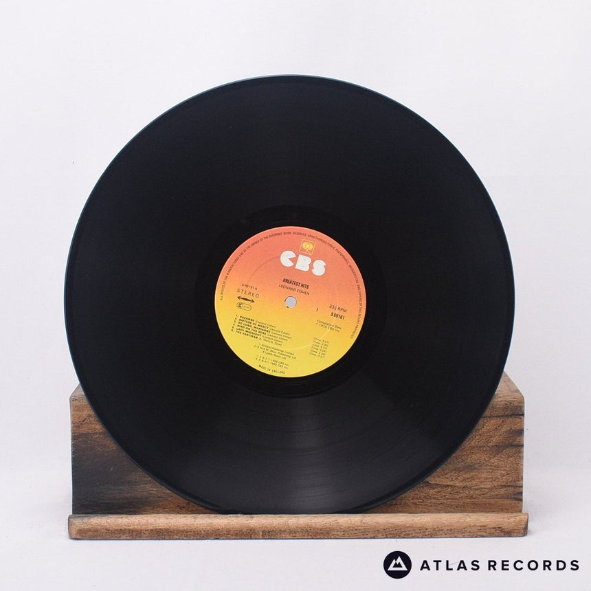 Leonard Cohen - Greatest Hits - Lyric Sheet Reissue LP Vinyl Record - EX/EX