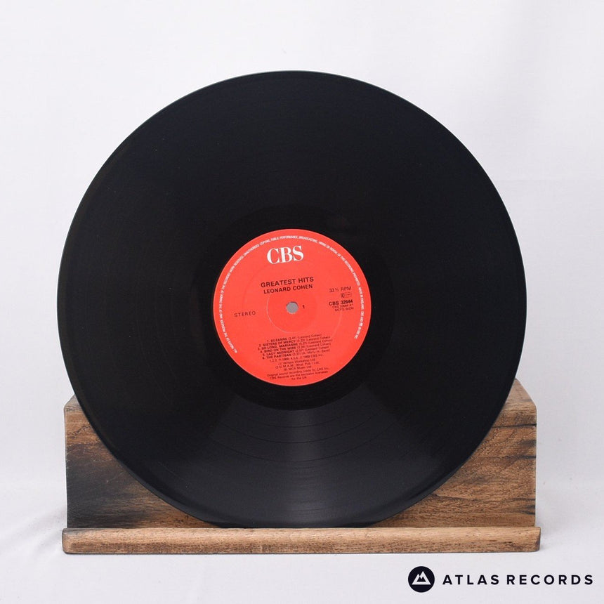 Leonard Cohen - Greatest Hits - Insert Reissue LP Vinyl Record - EX/EX