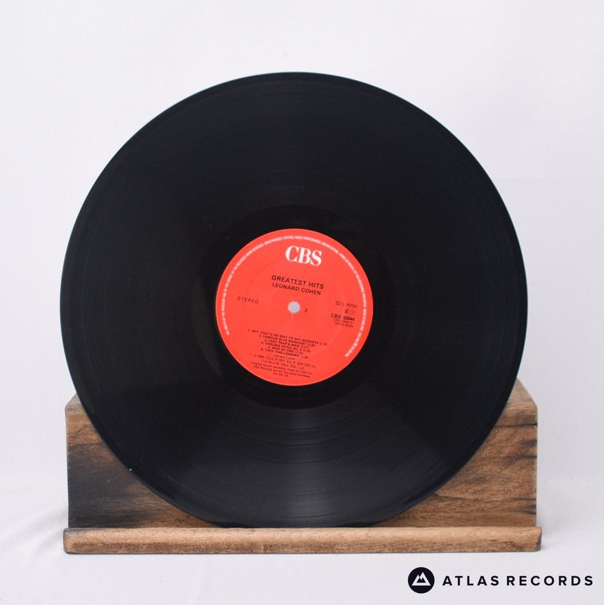 Leonard Cohen - Greatest Hits - Insert Reissue LP Vinyl Record - EX/EX